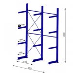 regał wspornikowy w6