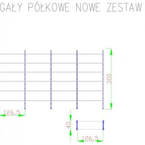 Regał magazynowy 24 półkowy C4