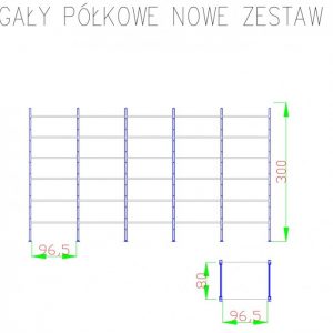 Regał magazynowy 30 półkowy C5