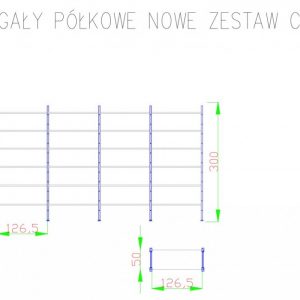Regały magazynowe 24 półkowe C7