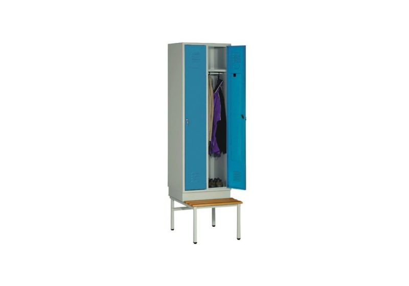 szafa bhp 600 metalową z ławką