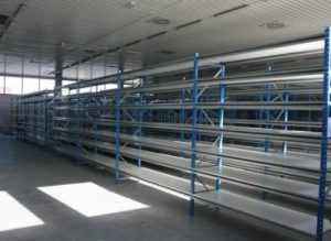 midi rack warehouse shelves