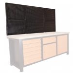 nadbudowa dużego stołu warsztatowego