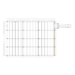 antresola do magazynu p3 140m2 rzut