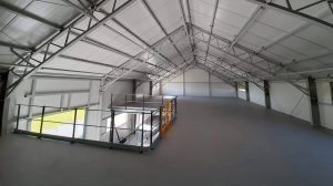 складська платформа, вид на перший поверх