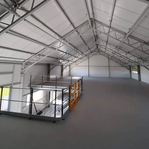 warehouse platform, first floor view