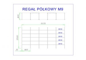 shelf rack m9