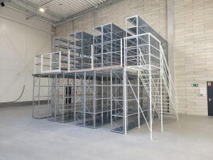 industrial storage mezzanine