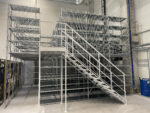 Antresola przemysłowa metalowa AM3 - 60 m2