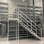 Antresola przemysłowa metalowa AM3 - 60 m2