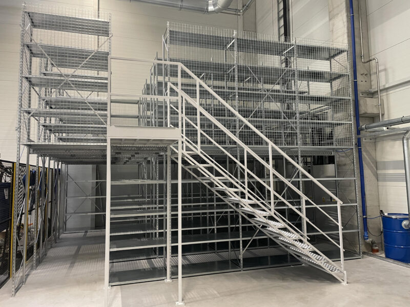Antresola przemysłowa metalowa AM3 - 60 m2 - Image 1