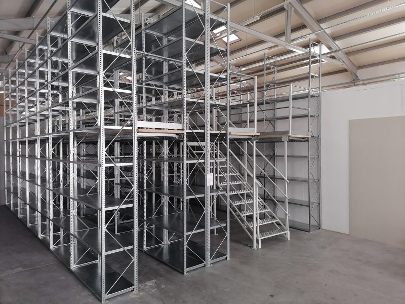 steel metal mezzanine