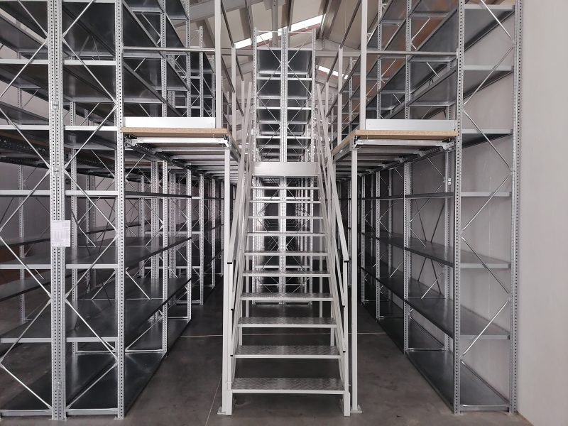 steel metal mezzanine