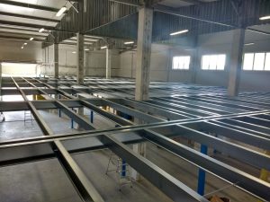 будівництво складської платформи 1