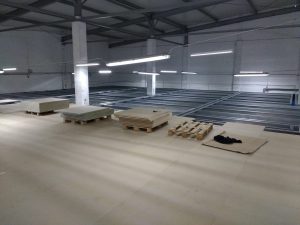 будівництво складської платформи 3