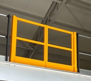 mezzanine gate entrance