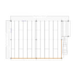 antresola do magazynu p2 rzut