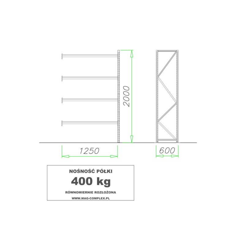 moduł dostawny mrt 13 2000mm płyta wiórowa