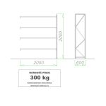 moduł dostawny mrt 15 2000mm płyta wiórowa