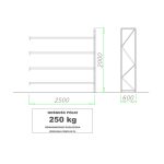 moduł dostawny mrt 16 2000mm płyta wiórowa
