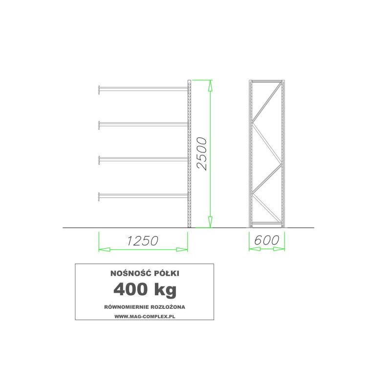 moduł dostawny mrt 17 2500mm płyta wiórowa
