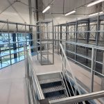 Lagerzwischengeschosse aus Stahl