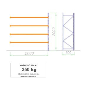 Rysunek techniczny kolumna dostawna MRTK-41
