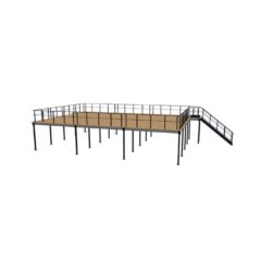 antresola do magazynu p3 140m2 bok