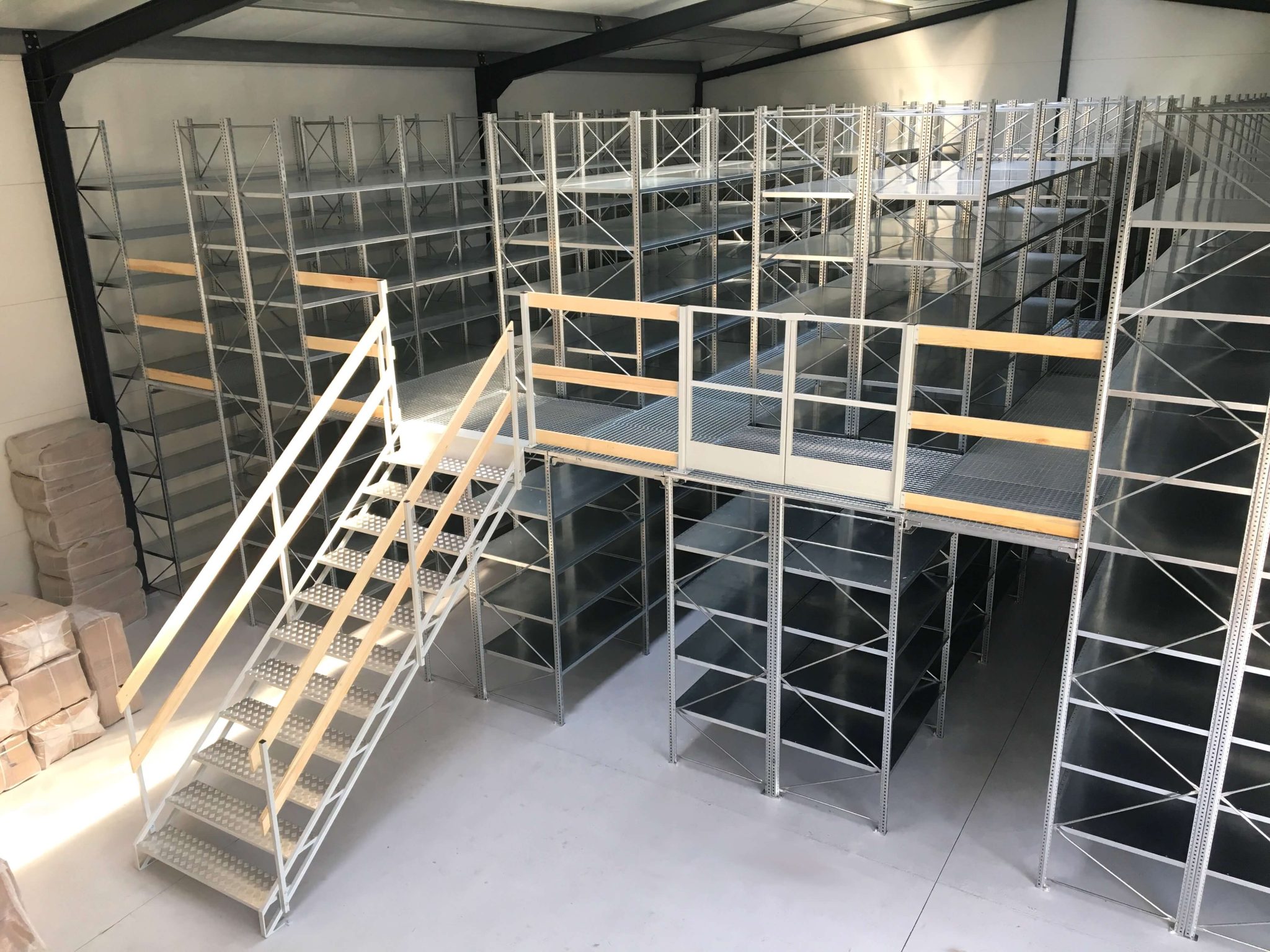 antresola magazynowa podest platforma