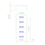 modul podstawowy m20 regal