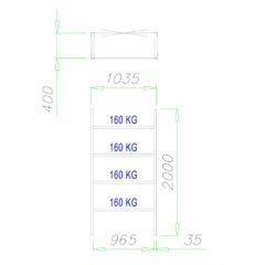 modul podstawowy m21 regal