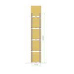 regał palety bok 600cm