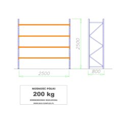 regał półkowy mrc-30