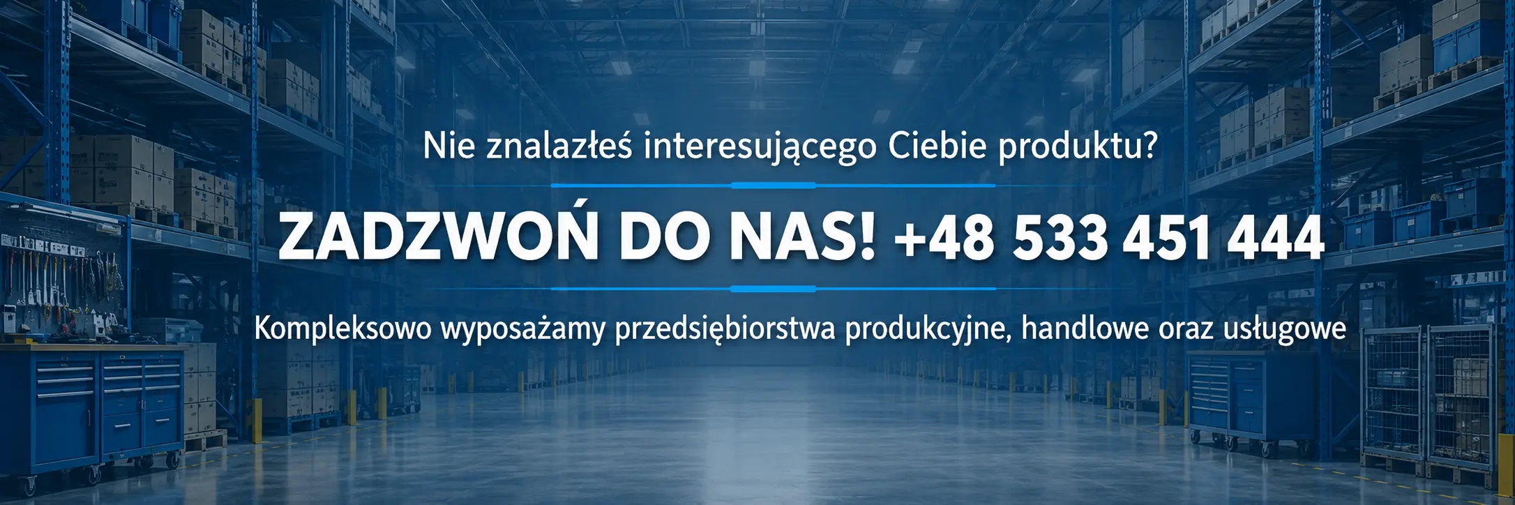 Regały magazynowe kontakt
