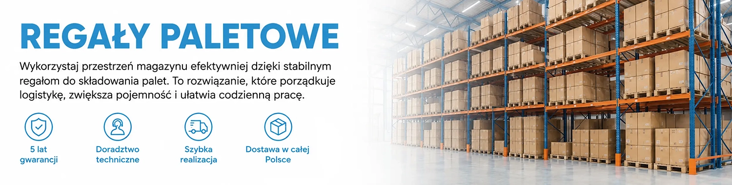 Regały paletowe sklep