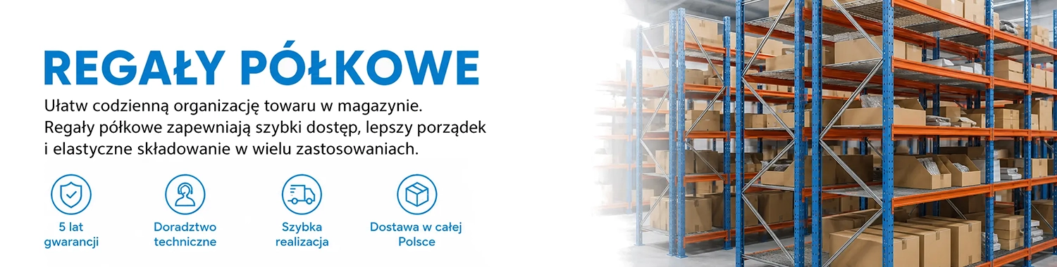 Regały półkowe