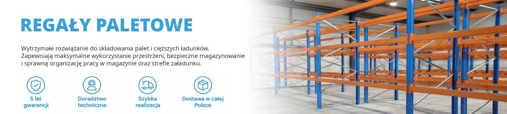 Regały paletowe